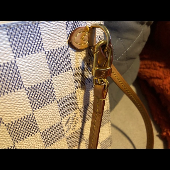 FINAL DROP Damier Azur Louis Vuitton Mm clutch - Picture 2 of 8